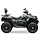 Cfmoto Cforce 550 - 600 ATV  Splatter Graphic Kit Dekorsatz grau