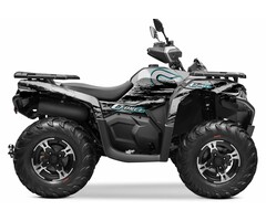 Kutvek Cfmoto Cforce 625 S ATV  Splatter Graphic Kit Dekorsatz grau