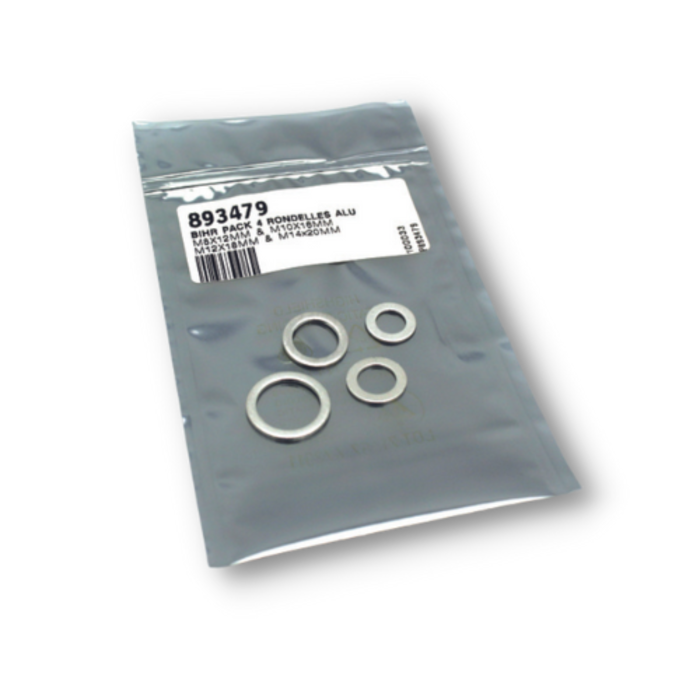 Centauro Beutel mit 4 Ölwechsel Dichtringen Alu M8/M10/M12/M14