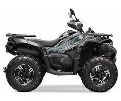 Kutvek Cfmoto Cforce 625 S ATV  Brush Graphic Kit Dekorsatz grau