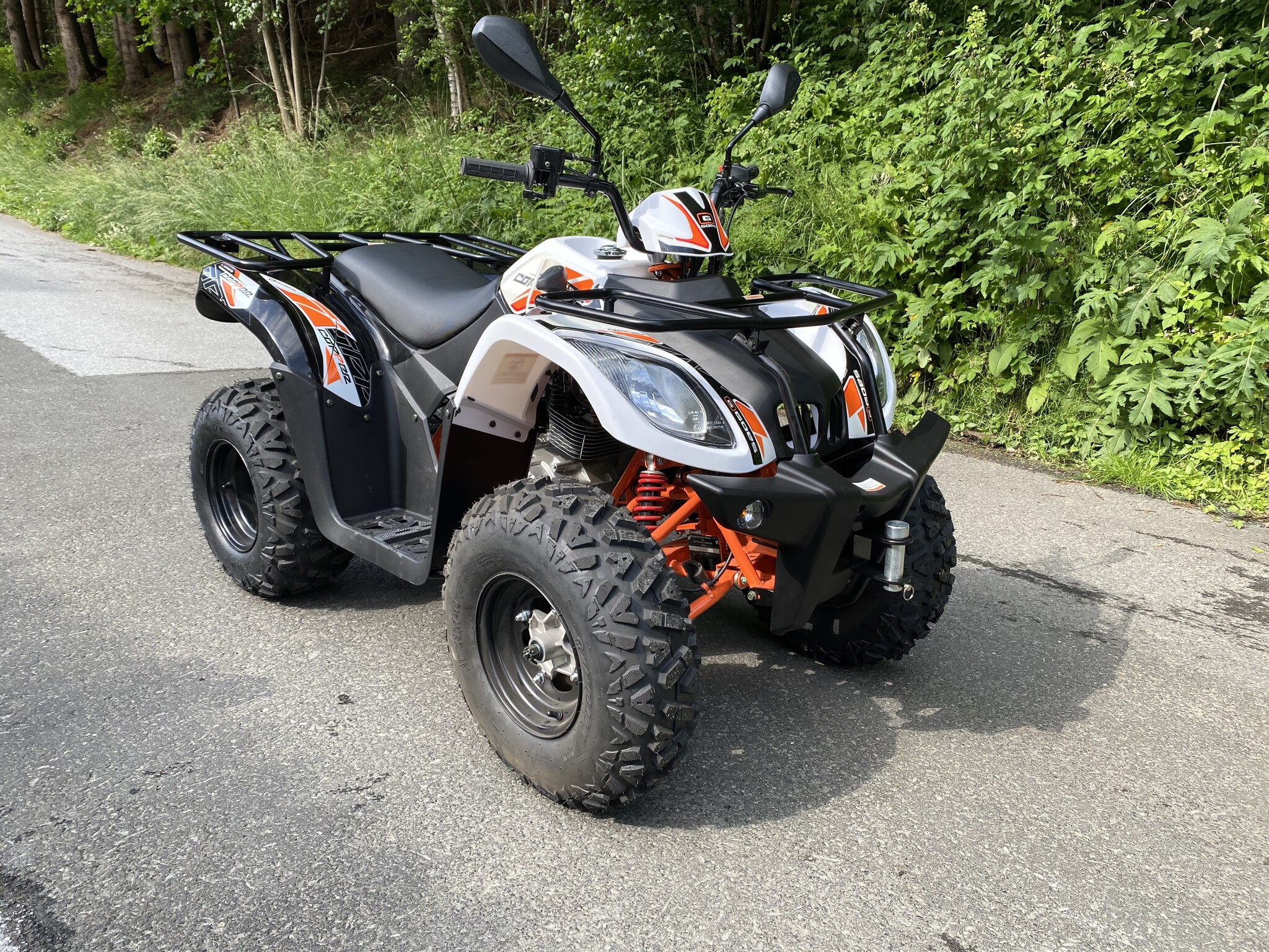 Kayo AU200 Erwachsenen Quad mit Strassenzulassung