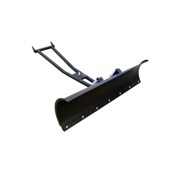 Iron Baltic Schneeschild mit langer Deichsel für ATV mit Raupensatz