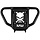 Front Bumper XR9 Skull Aluminium schwarz für Yamaha YFM90R