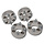 ATV Spurverbreiterungen Set mit 4 Stück 51 mm für Lochkreis 4x110 / M12