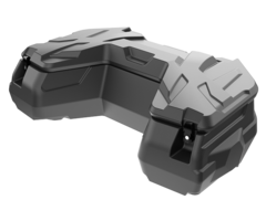 Tesseract Koffer ATV Box hinten für Cforce 400 450 500 520 K2 Modell 2023 mit Stahlgepäckbrücke