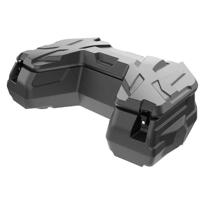 Tesseract Koffer ATV Box hinten für Cforce 400 450 500 520 K2 Modell 2023 mit Stahlgepäckbrücke
