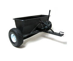 Dema Streuanhänger Salzstreuer Düngestreuer Saatgutstreuer Streuer SW 105cm 80 Liter