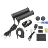 Koso Griffheizung Heizgriffekit - Heizgriffe offenes Ende für 22 mm Lenker, elektronischer Schalter mit 5 Stufen.