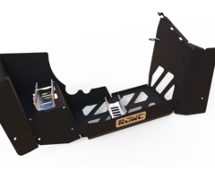 RJWC Floorboard Fußraumschutz aus Aluminium Heavy Duty für Cfmoto Cforce 850 1000