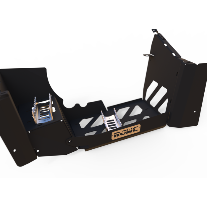 RJWC Floorboard Fußraumschutz aus Aluminium Heavy Duty für Cfmoto Cforce 850 1000