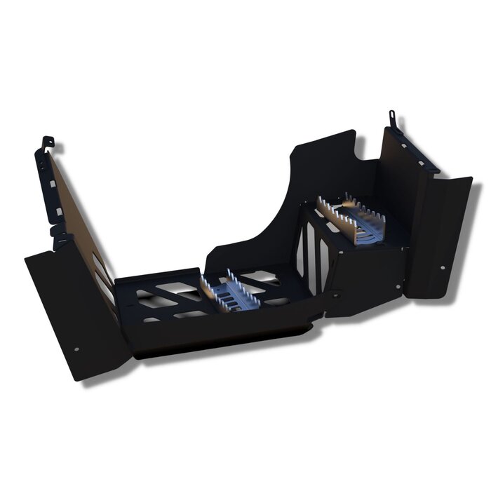 RJWC Floorboard Fußraumschutz aus Aluminium Heavy Duty für Cfmoto Cforce 850 1000