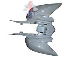 Access Heckverkleidung hinten weiss für Access SP450 - Xtreme 480