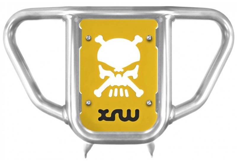 XRW Front Bumper XR9 Skull Aluminium für Yamaha YFM90