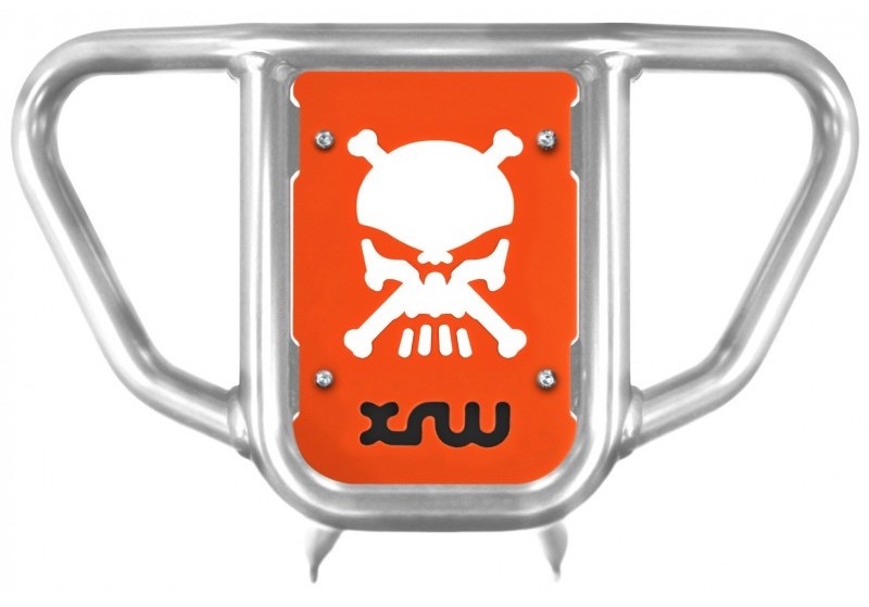 XRW Front Bumper XR9 Skull Aluminium für Yamaha YFM90