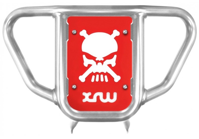 XRW Front Bumper XR9 Skull Aluminium für Yamaha YFM90