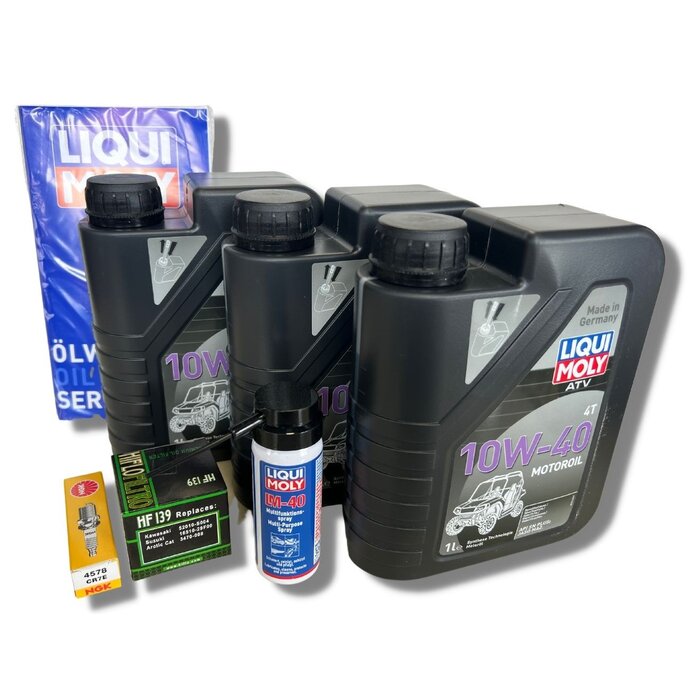 Liqui Moly Ölwechselset + Ölfilter  Quad Arctic Cat DVX400 / Suzuki LTZ400 / Kawasaki KFX400