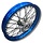 Dirt Bike Pit Bike Mini Moto Racing Front Rim 14" - Shaft - ø15 mm - blau