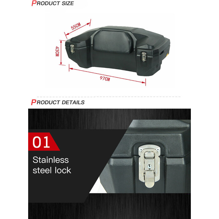 Sikkia ATV Koffer 8030 Transportkoffer 215 Liter