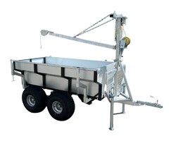 MXS Works ATV Trailer Wood Tandem T1010 Anhänger - 3 in 1