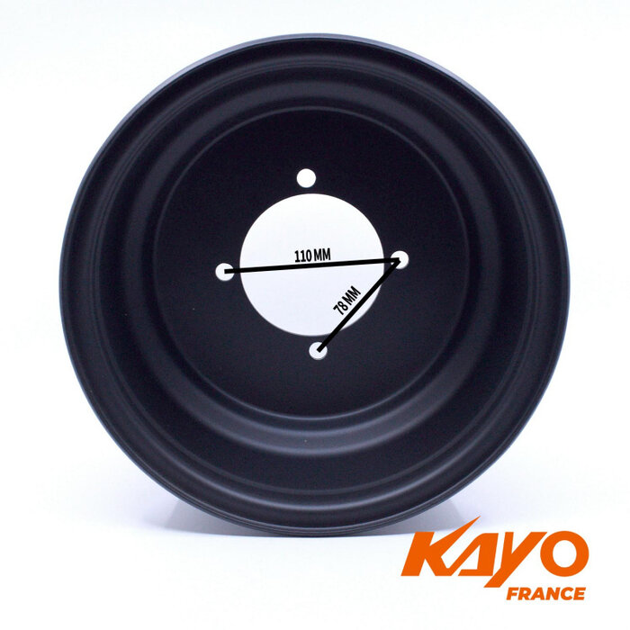 Kayo Felge vorne 10" für Kayo AU150