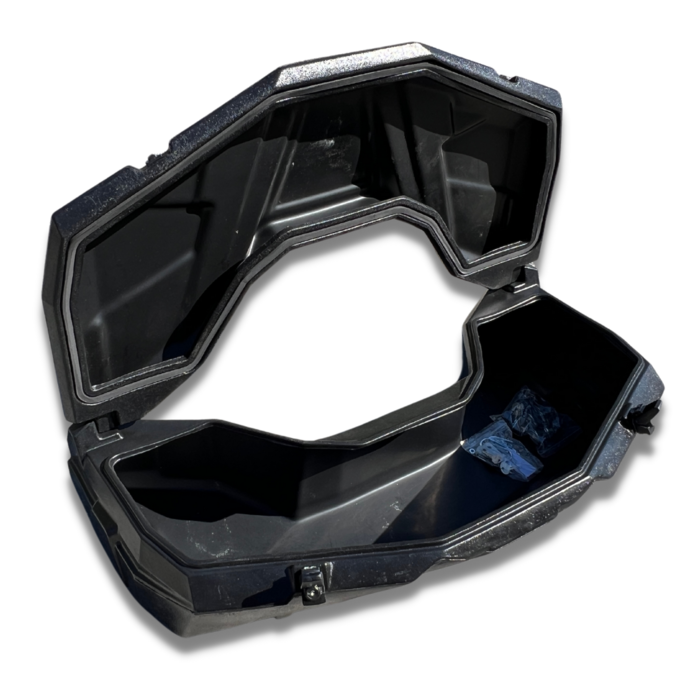 MXS Works ATV Quad Heckkoffer X8 für CF Moto CForce 820/850/1000 - nur für Kunststoff Gepäckbrücke