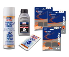 Liqui Moly Bremsen Wartungset für Arctic Cat DVX 400 / Suzuki LTZ 400 / Kawsaki KFX 400