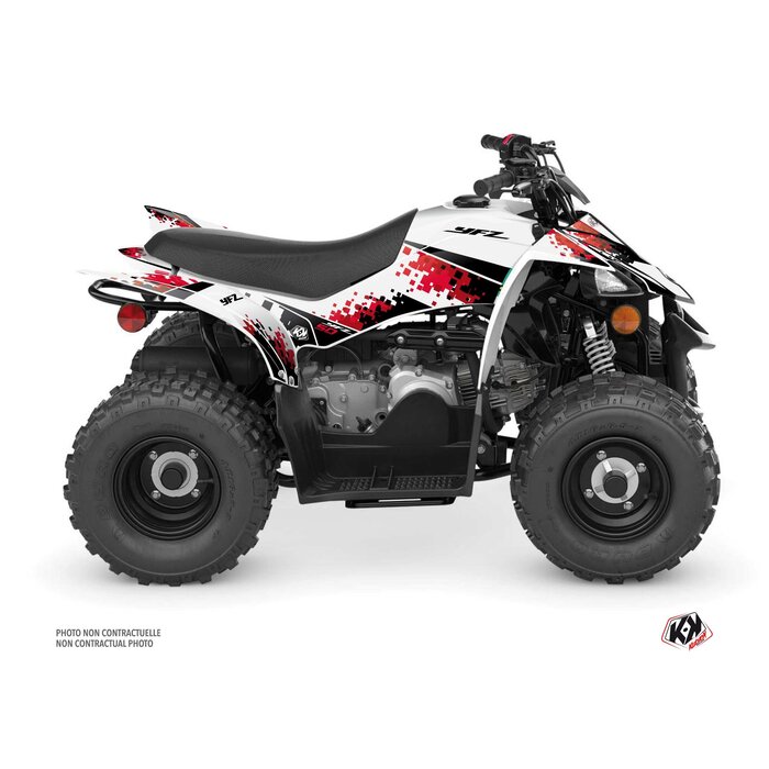 Kutvek Dekorsatz Hangtown Graphic Kit für Yamaha YFZ 50
