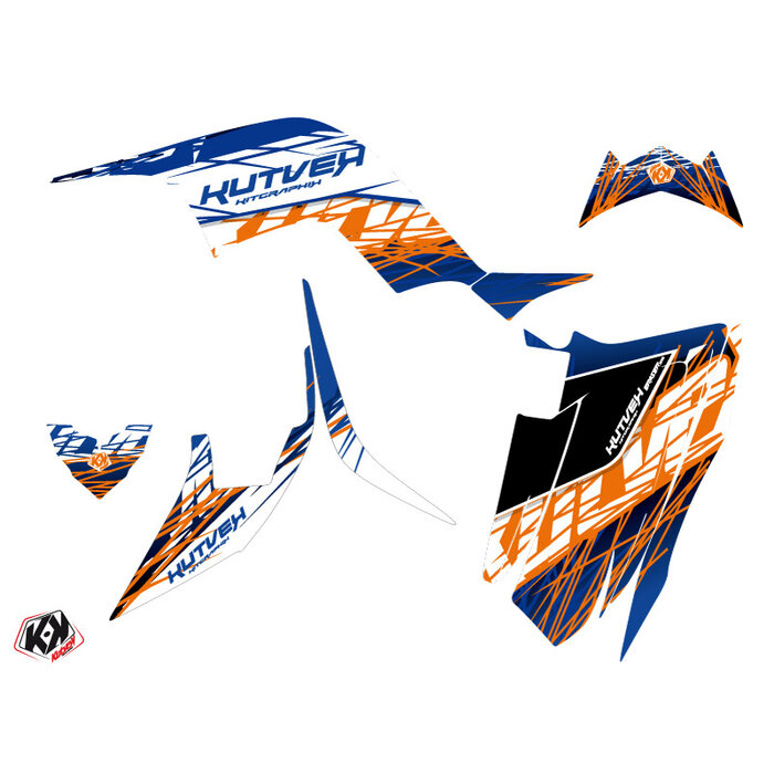 Kutvek Dekorsatz Eraser Kit für Yamaha YFM 90