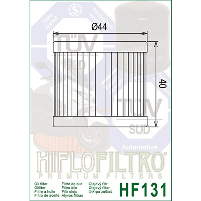 Hiflo Ölfilter HF131