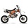 Dirtbike TSD110 inkl. mit 12/14“ Räder Semiautomatik