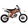 TT125 Dirtbike mit 14" 17" Räder - Schalter