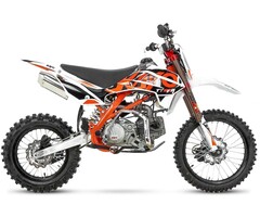 Kayo Dirtbike TT190R mit 14/17“ Räder voll einstellbares Fahrwerk und E-Start