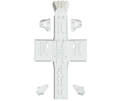 Storm Unterfahrschutz - Skid plate Set aus Aluminium  für Odes Pathcross