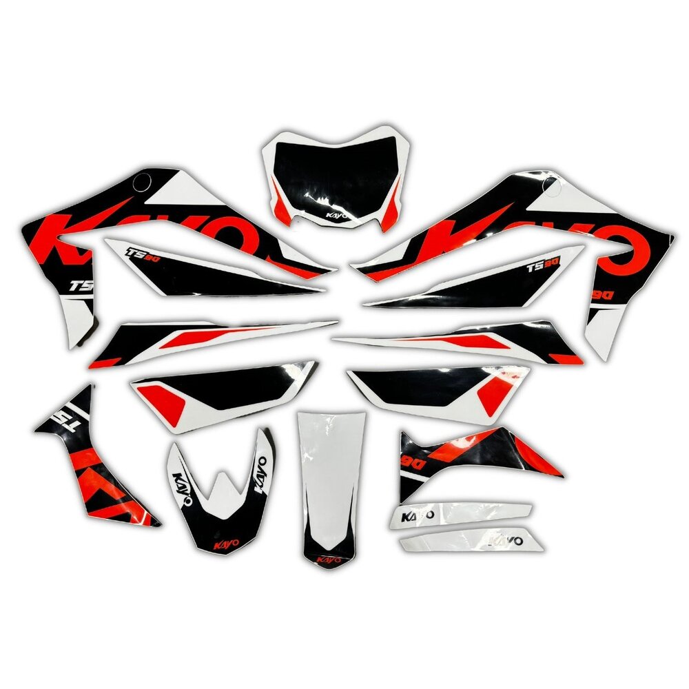 Kayo TS90 Sticker Aufkleber Set - www.quadatvshop.at