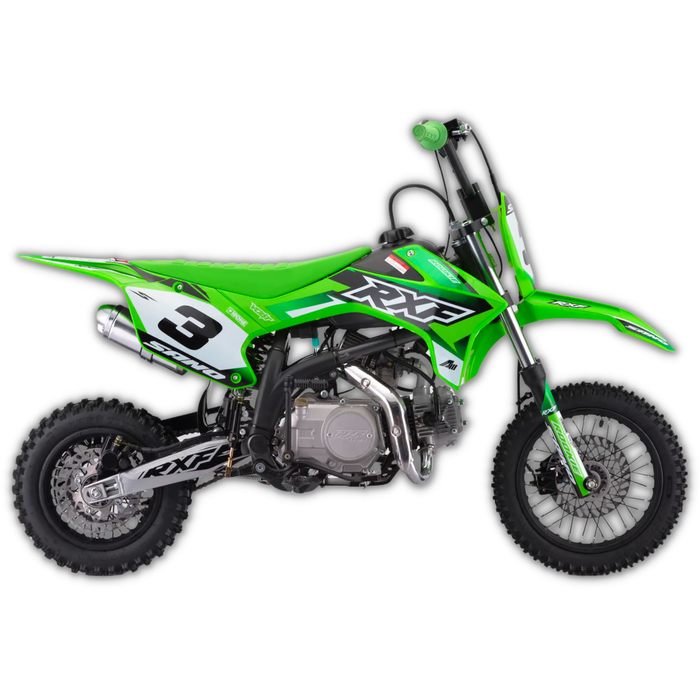 Apollino RXF Dirtbike Rookie 110cc Halbautomatik 10“ 12“ Bereifung