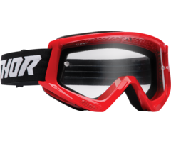 Thor Kinder Jugend Combat Racer Brille schwarz rot