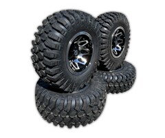 Moose Utility Komplettreifensatz 416X machined mit Obor Growler 25x8-12 & 25x10-12