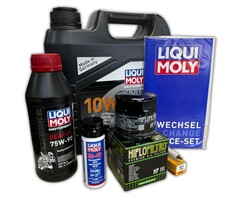 Liqui Moly Ölwechselset Wartungsset für Dinli Centhor Evo 565 / 700 / 800