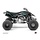 Dekorsatz Kaiman Deko Grafik Kit für Yamaha YFZ450R