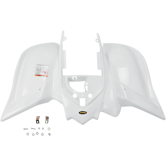 Maier Plastics Replacement Plastic Rear Fender Yamaha YFM 700 R Bj. 06-24 white