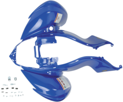 Maier Plastics Replacement Plastic Front Fender Yamaha YFM 700 R Bj. 06-12 Darb blue