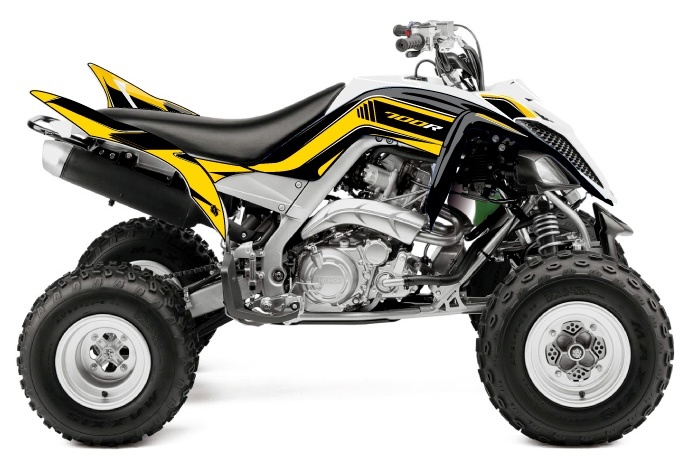 Kutvek Dekorsatz Replica Corporate Grafik Kit für Yamaha YFM700R Raptor