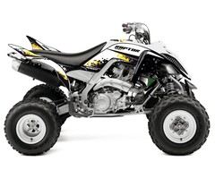 Kutvek Dekorsatz Replica Hangtown Grafik Kit für Yamaha YFM700R Raptor