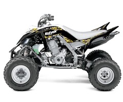 Kutvek Dekorsatz Replica Predator Grafik Kit für Yamaha YFM700R Raptor