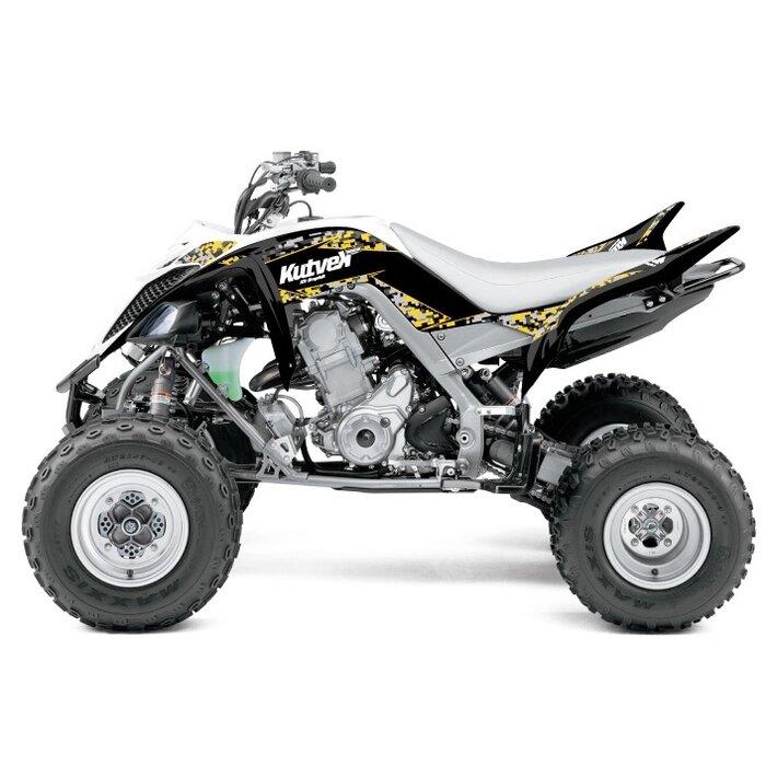 Kutvek Dekorsatz Replica Predator Grafik Kit für Yamaha YFM700R Raptor