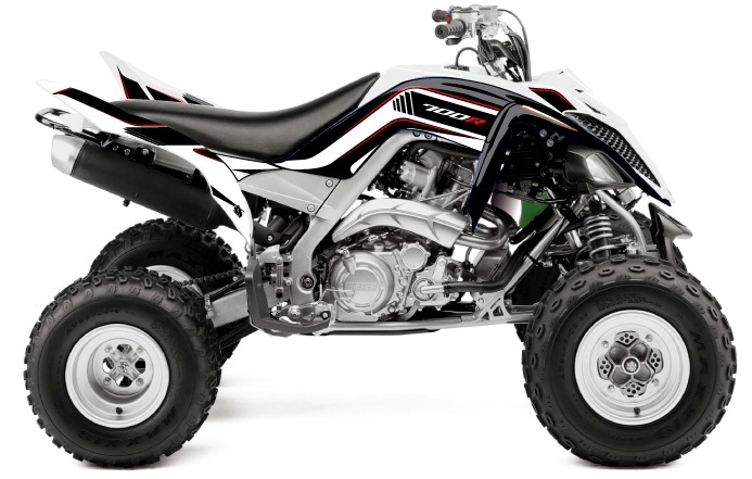 Kutvek Dekorsatz Replica Corporate Grafik Kit für Yamaha YFM700R Raptor