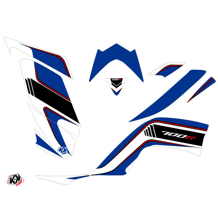 Kutvek Dekorsatz Replica Corporate Grafik Kit für Yamaha YFM700R Raptor