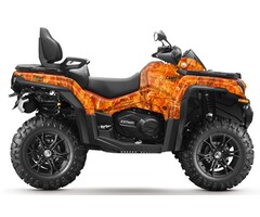 Kutvek Dekorsatz Replica Camo Grafik Kit für Cfmoto Cforce 850 / 1000