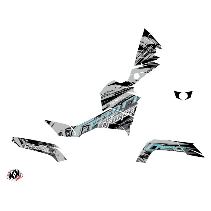 Kutvek Dekorsatz Replica Brush Grafik Kit für Cfmoto Cforce 850 / 1000