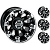 Moose Utility Felgensatz 393X Wheels - Machined 14 Zoll